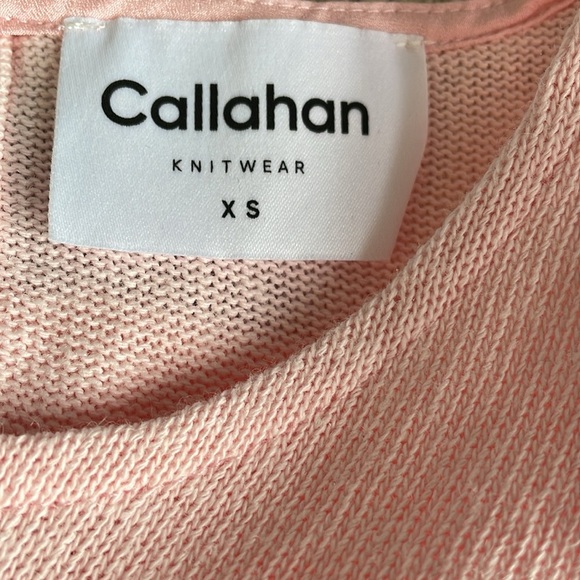 Callahan Pink Sleeveless Crop Top with Tie Front - Picture 11 of 12